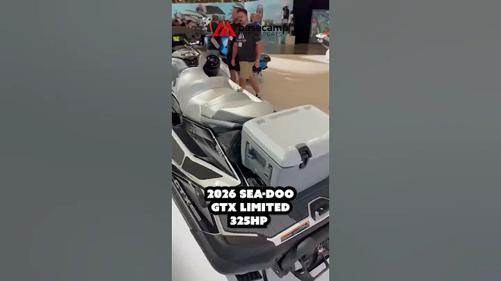 2026 Sea-Doo GTX Limited 325 walk-around with accessories!