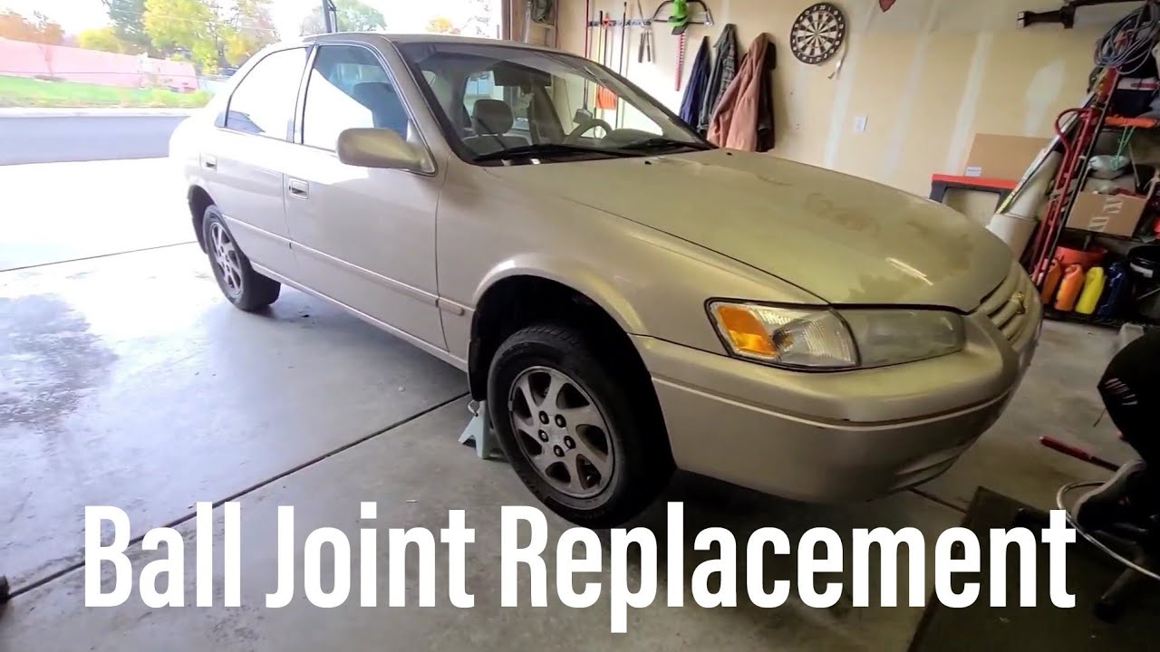 1999 TOYOTA CAMRY BALL JOINT REPLACEMENT!!! - YouTube