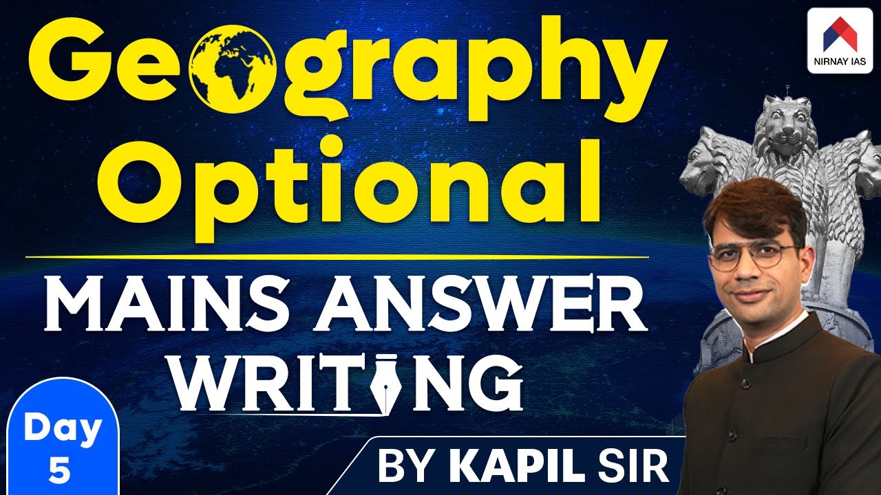 Geography Optional | Geography Optional Answer Writing | Geography ...