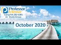 Professor Messer's 220-1001 Core 1 A+ Study Group - October 2020