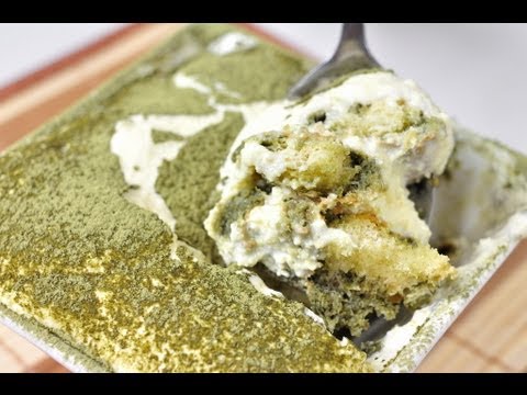 กรีนทีทีรามิสุ Green Tea Tiramisu