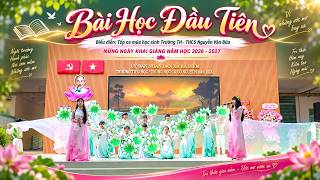 Download Lagu Bài Học Đầu Tiên - Múa hát học sinh Trường THCS Nguyễn Văn Bứa | Mừng Khai Giảng Năm Học 2026 - 2027