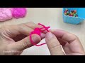 Amazing woolen flower craft ideas using finger easy woolen flower making no crochet