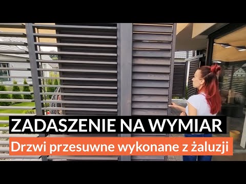 Zadaszenie Tarasu na wymiar - Żaluzje Przesuwne