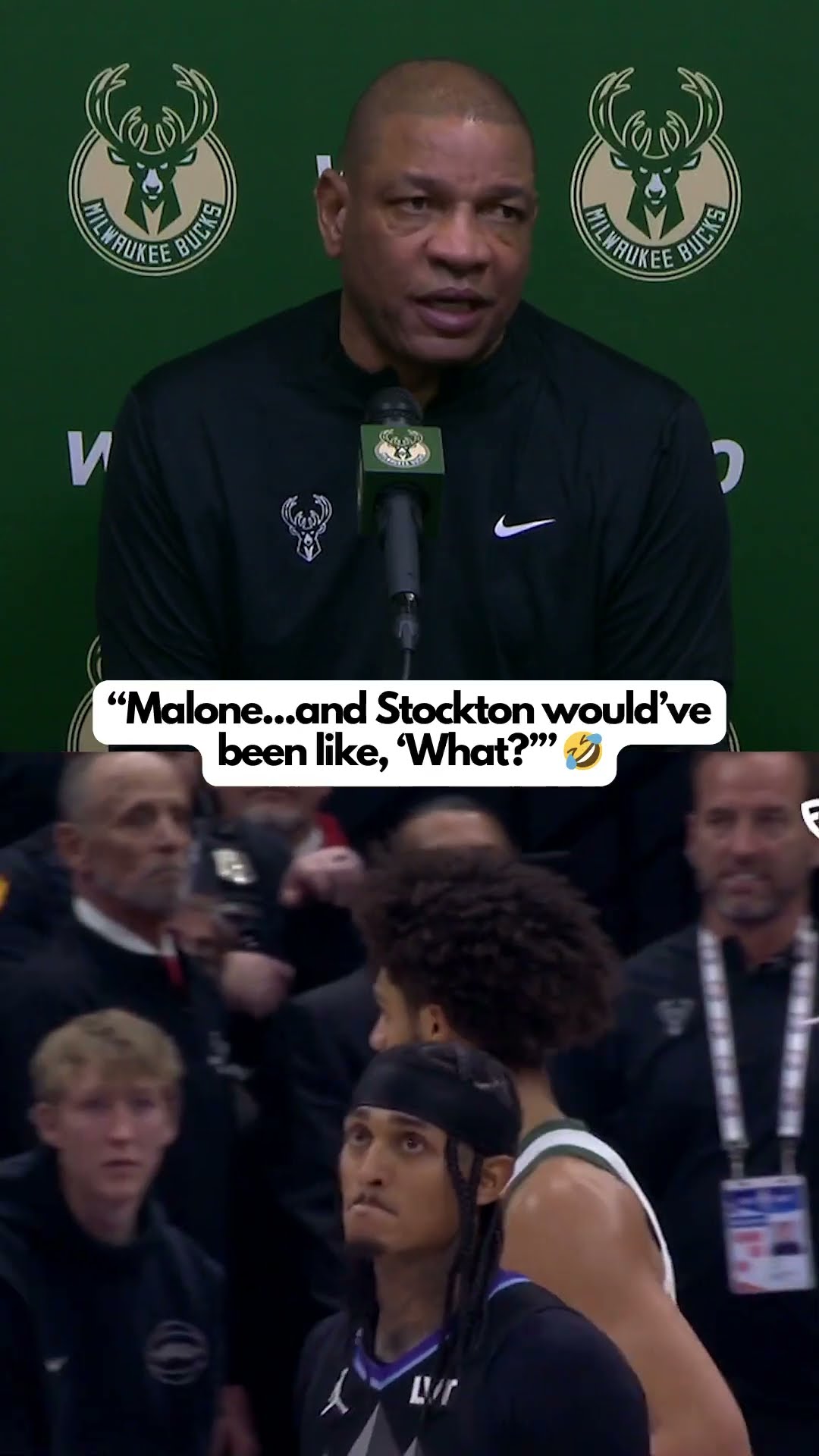 Doc Rivers thinks Karl Malone \u0026 John Stockton would be surprised at refs today ?