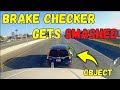 A Day in The Life of an American Truck Driver  Road Rage Brake Check Car Crash Instant Karma USA