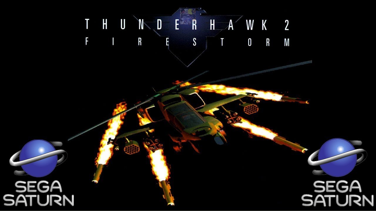 Jeu Sega Saturn - Firestorm Thunderhawk 2 - Version PAL Complète