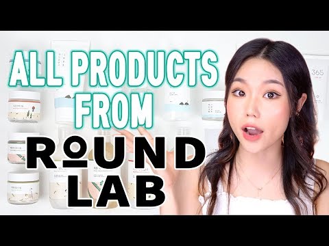 BIG HAUL of 20 products all from ROUND LAB! 1025 DOKDO LINE, LOCAL LINE and SUNCREAM LINE