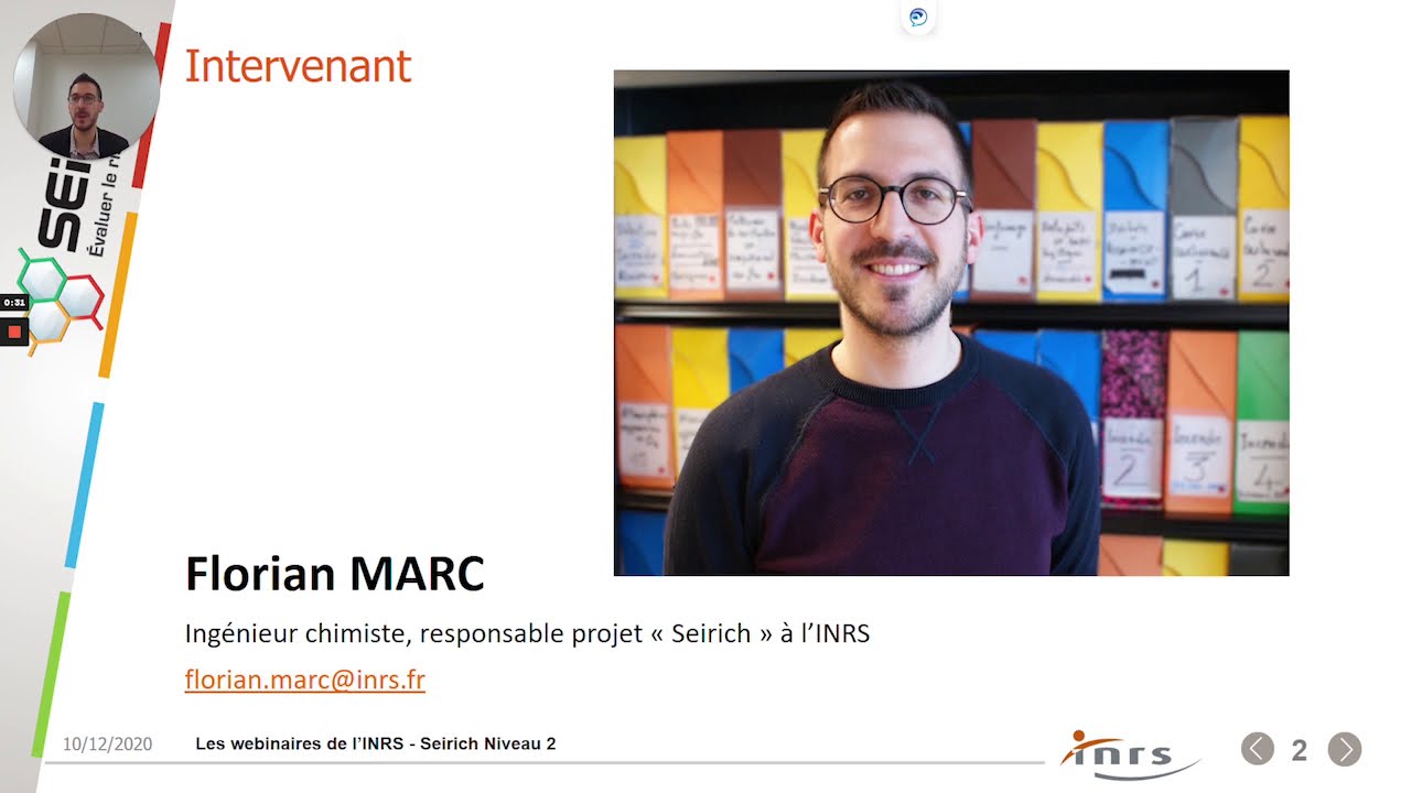 Webinaire. Évaluer et prévenir les risques chimiques avec Seirich.