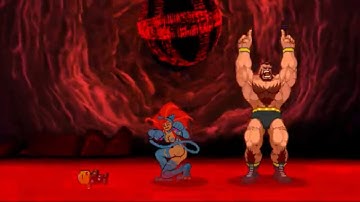 Marvel vs Capcom 2: Felicia, Zangief, and Servbot arcade playthrough