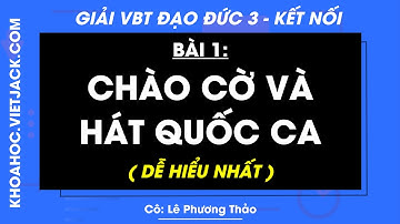 Vở bài tập Đạo đức Lớp 3 Bài 1: Chào cờ và hát Quốc ca - trang 4, 5 | Kết nối tri thức