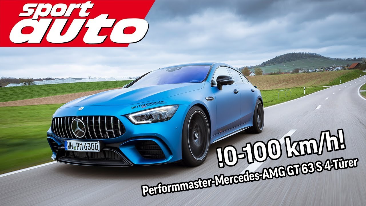 Amg Gt 63 S 0 100 See This 730-HP Mercedes-AMG GT 63 S Rip To 60 MPH Like A Hypercar