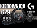 KIEROWNICA LOGITECH G29 + DRIVING FORCE SHIFTER unboxig i test !