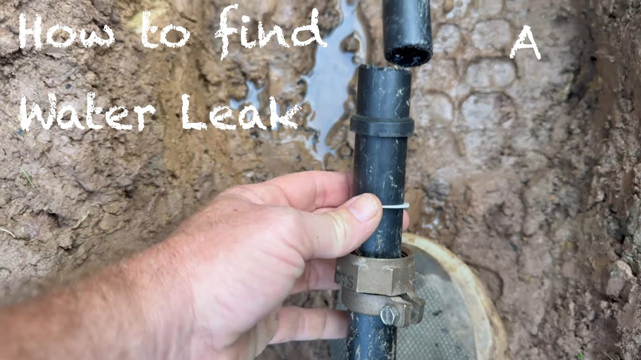 How to Find Water Leak Underground