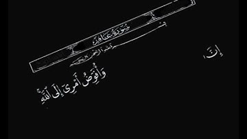 سورة غافر  و أفوض أمري إلى الله بصوت الشيخ عبدالباسط عبدالصمد حالات واتس