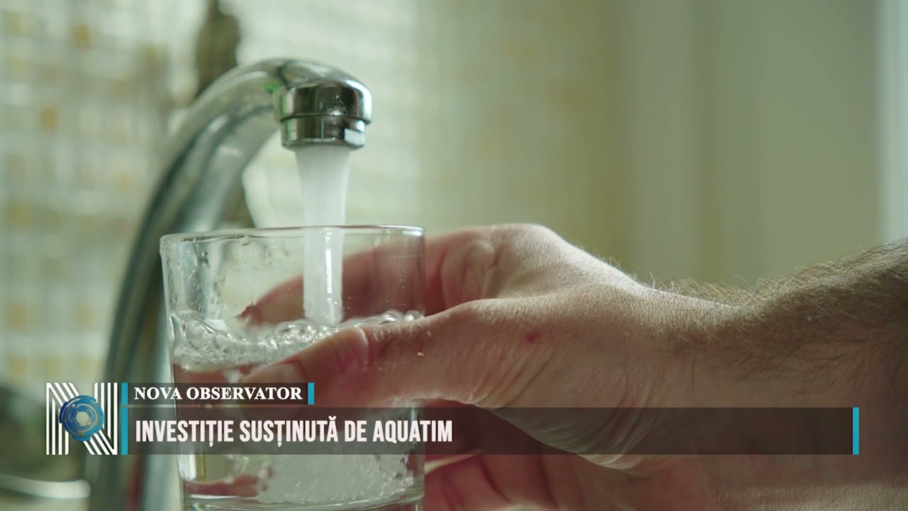 Investiție susținută de Aquatim Investiție susținută de Aquatim