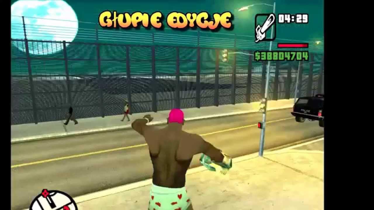 Jak Sie Lata Samolotem W Gta Sa Gta San Andreas Wygłupy na kodach #2 - Latanie samolotem - YouTube