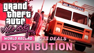 GTA: Vice City на 100% #27: Distribution - World Record (213 deals; WR).