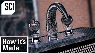 How to Design and Construct a Glass Faucet | How It's Made