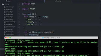 cursos/0010-aprenda-golang: Modificando os Elementos de um Pedaço (Slice) de uma Array em Go - Aula de Golang