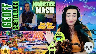 Geoff Castellucci "Monster Mash" Low Bass Singer Cover REACTION by Vocal Coach and Opera Singer LIVE