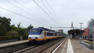 4K | NSR SGMm 2122 en 2139 vertrekken van Utrecht Overvecht als sprinter naar Baarn!