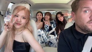 BLACKPINK singing No Scrubs by TLC on Carpool Karaoke!