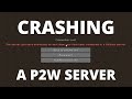 CRASHING another P2W server with even LARGER lag machine - Blockdrop