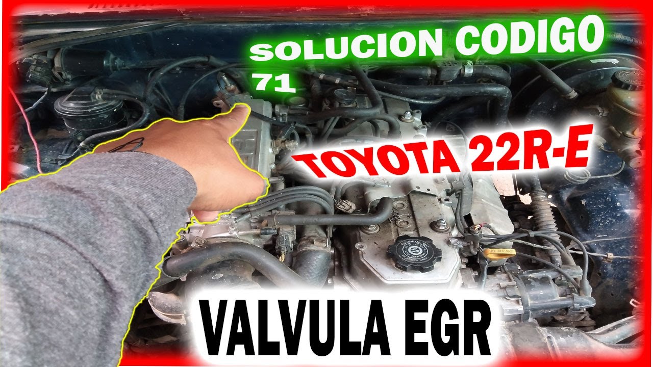 CÓDIGO 71 no es el PROBLEMA verdadero en tu TOYOTA 22R ¡DESCUBRE POR ...