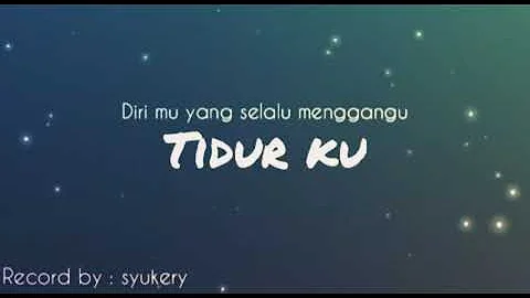 Isma Sane - TENTANGMU (Cover & Lyrics by Syukery)