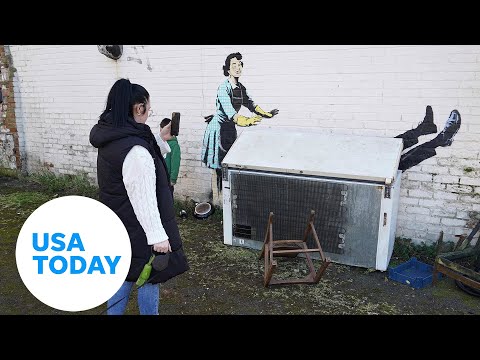 Banksy confirms new artwork with theme of domestic violence in UK | USA TODAY