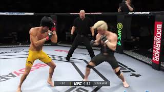 Ufc 4 Bruce Lee Vs. Stefania Ferrario Plus-Size Ea Sports Ufc 4