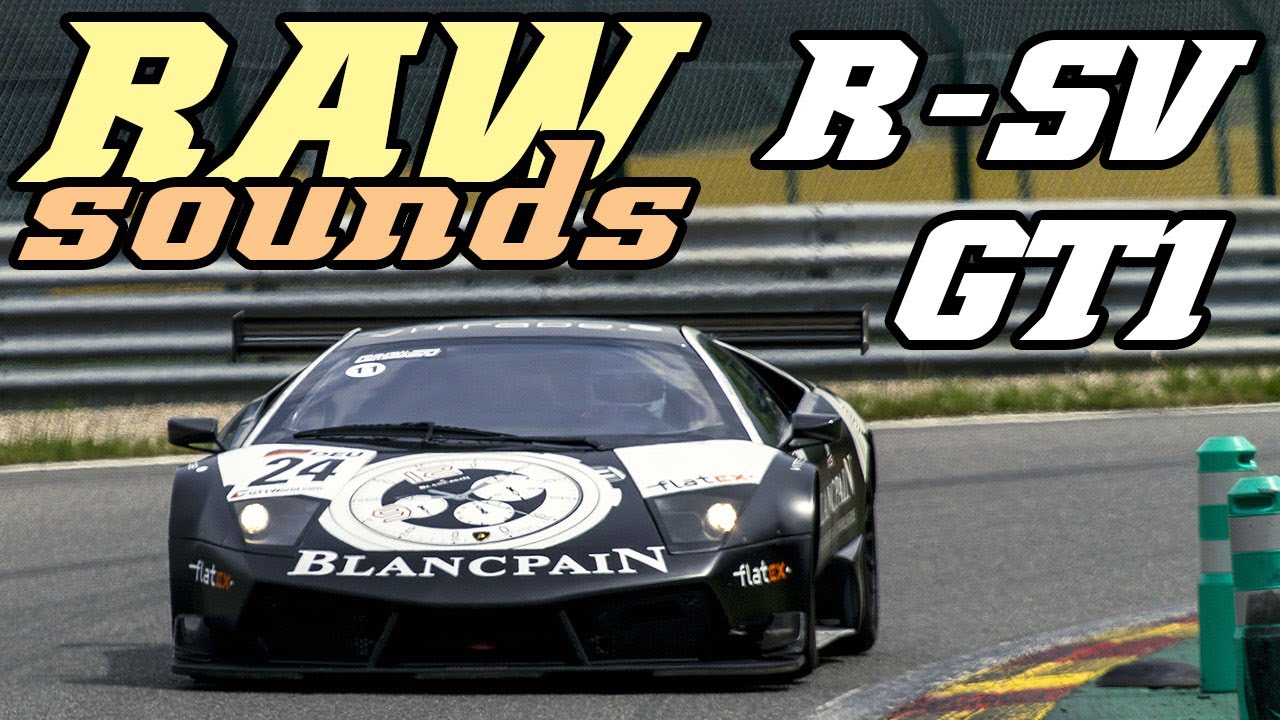 RAW sounds - Lamborghini Murciélago R-SV GT1