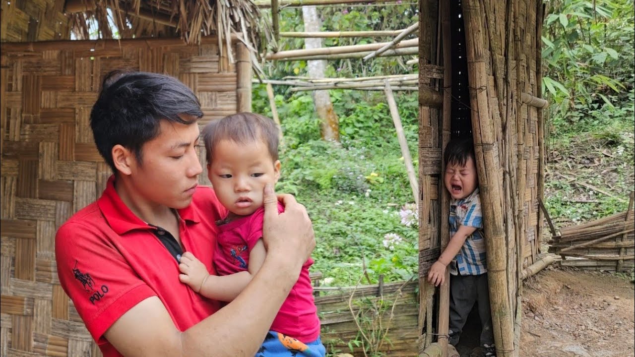 Dad came home and found his two children in danger without their mother at home
