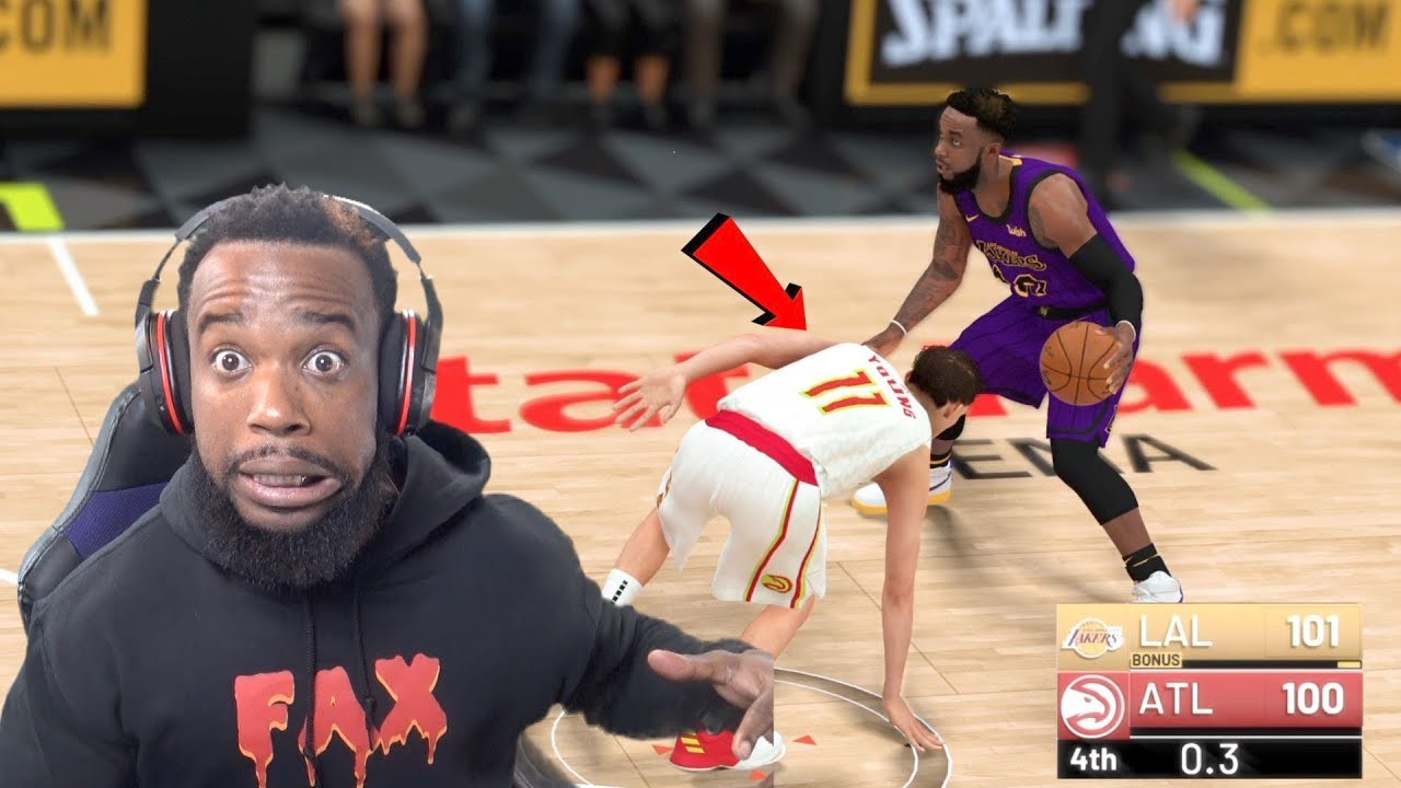 Last Second Thriller! I BROKE Trae Young's ANKLES! Lakers vs Hawks NBA 2K19 Mycareer Ep 79