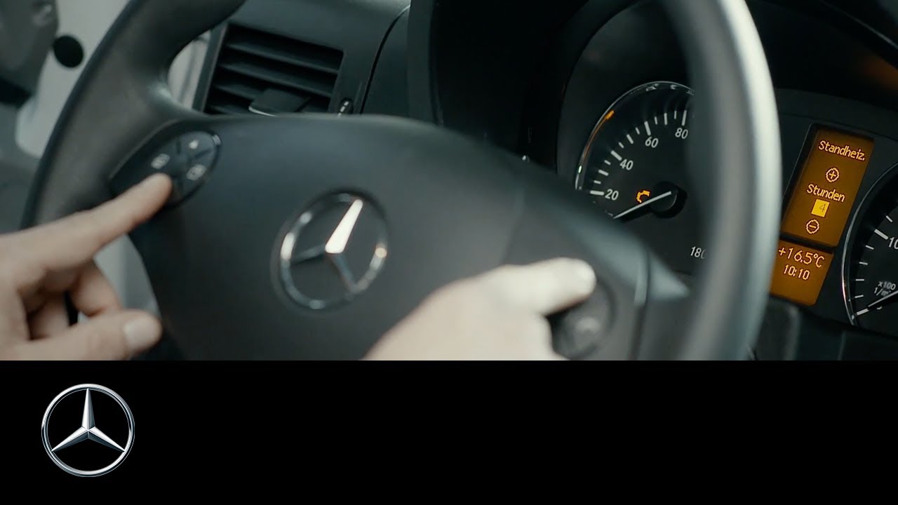 Uruchomienie Dodatkowego Ogrzewania Wodnego. Mercedes-Benz Sprinter. - Youtube