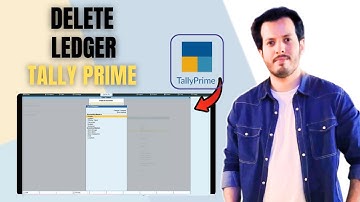 How to Delete a Ledger in Tally Prime