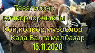 Кара-Балта мал базар 15.11.2020