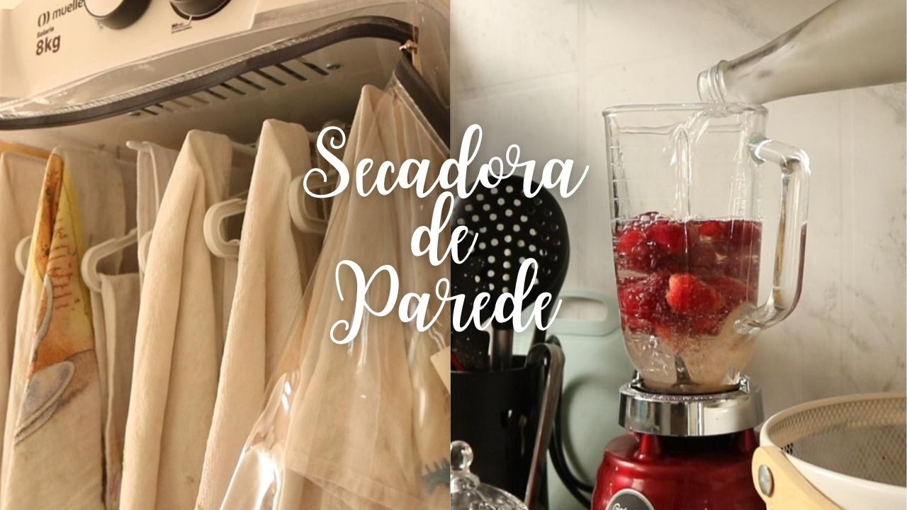 Primeira vez usando a minha SECADORA mueller | vlog de rotina
