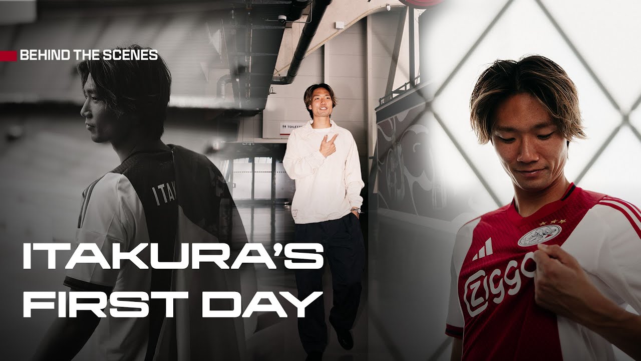 Ko Itakura Joins Ajax 🇯🇵  | A Behind the Scenes Look at his first day 🎥