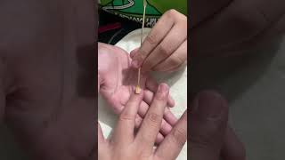 TLE SCAFFOLD 1- STEP-BY-STEP TUTORIAL ON CLEANING THE NAILS