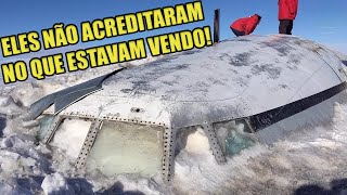 O que foi encontrado congelado na Antártida surpreendeu a todos !