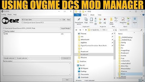 Explained: How To Use A DCS WORLD Mod Manager