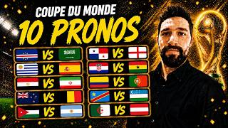 2026 World Cup Soccer Predictions - 10 picks: Spain, Argentina, England + Ticket @2.26...