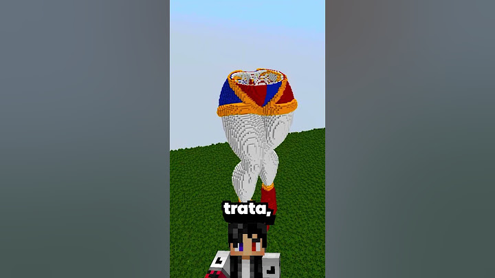 Pomni Gigante En Minecraft...