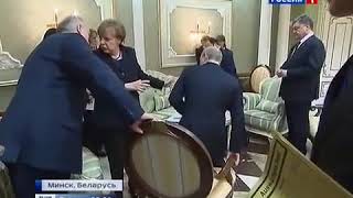 Прикол! Лукашенко не даёт сесть Путину)) Прикол! Лукашенко не даёт сесть Путину))