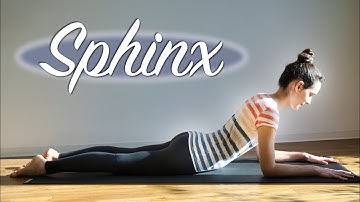 How To Do SPHINX POSE?  Salamba Bhujangasana For Beginners
