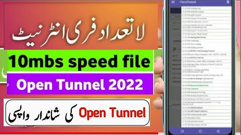 Open tunnel new file || How to create OpenTunnel file for All networks | Open tunnel new host file