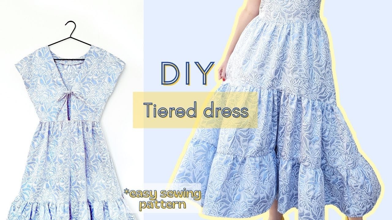 DIY Tiered Dress With Pockets A Comprehensive Sewing Guide For