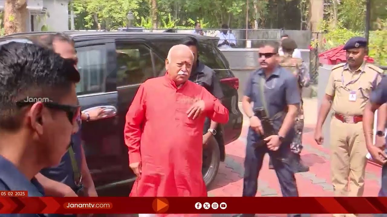 സർസംഘചാലക് പത്തനംതിട്ടയിൽ, വൈകുന്നേരം ഹിന്ദു ഏകതാ സമ്മേളനത്തെ അഭിസംബോധന ചെയ്യും